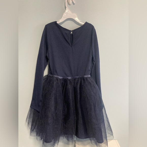 Navy blue tulle dress. H&M. - Picture 2 of 3